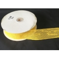 Mesh Ribbon Yellow 1.5" 25Y.
